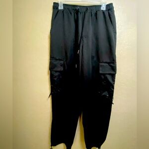 Black Classic Men’s Cargo Adjustable Pants